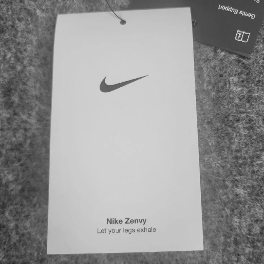 NWT Nike High-Rise 7/8 Length Leggings Women's Lg Hydrogen Blue Zenvy Dri-FIT - Picture 6 of 9